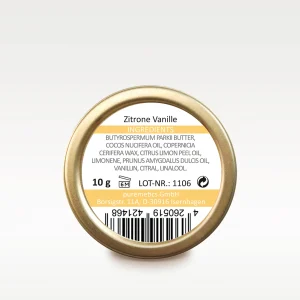 Puremetics Lip-Balm Zitrone-Vanille 8