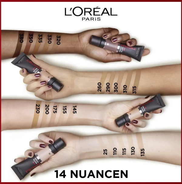 L’Oréal Paris Infaillible 32H Matte Cover 350 Warm Undertone 6