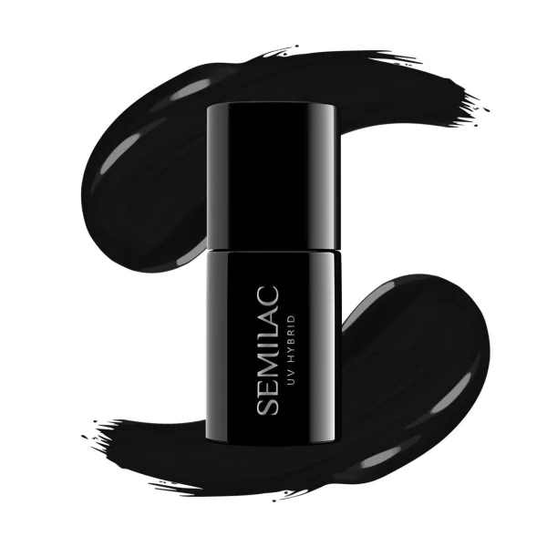Semilac 031 UV Hybrid Black Diamond 1