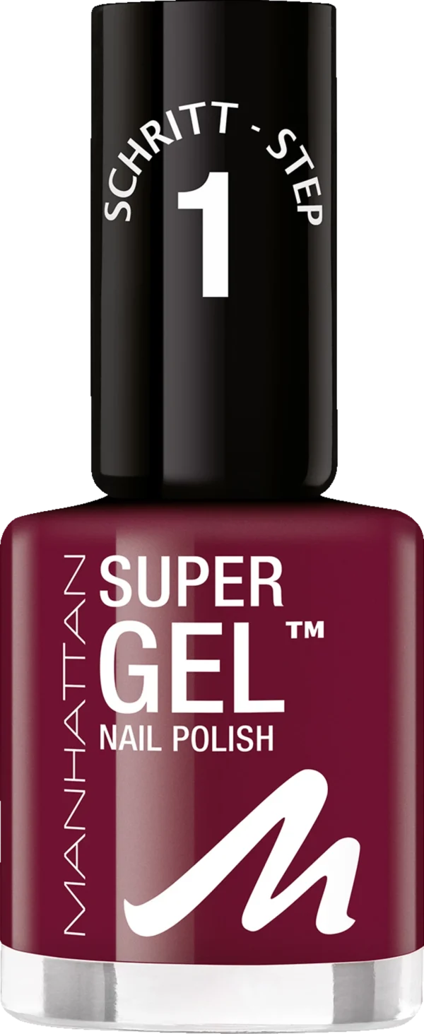 Manhattan Super Gel Nail Polish 685 Seductive Red 1