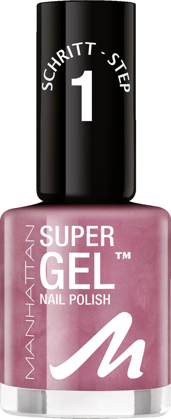 Manhattan Super Gel Nail Polish 285 Pretty Rose 1