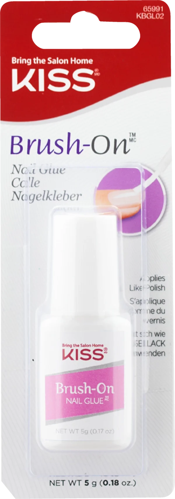 KISS Brush-On Nagelkleber 1
