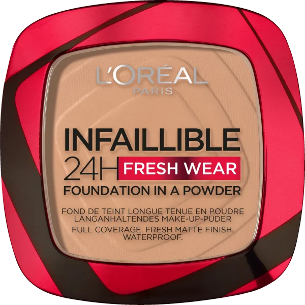 L’Oréal Paris Infaillible 24H Fresh Wear Make-Up-Puder 220 Sand 1