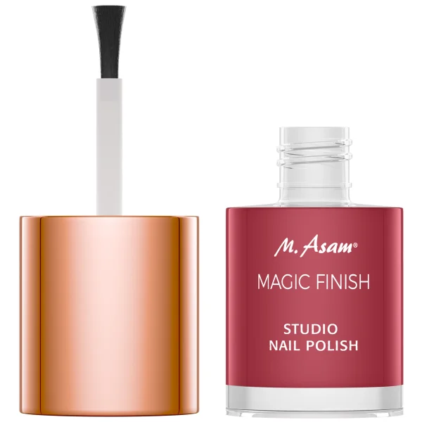 M. Asam MAGIC FINISH Studio Nail Polish – Wild Raspberry 4