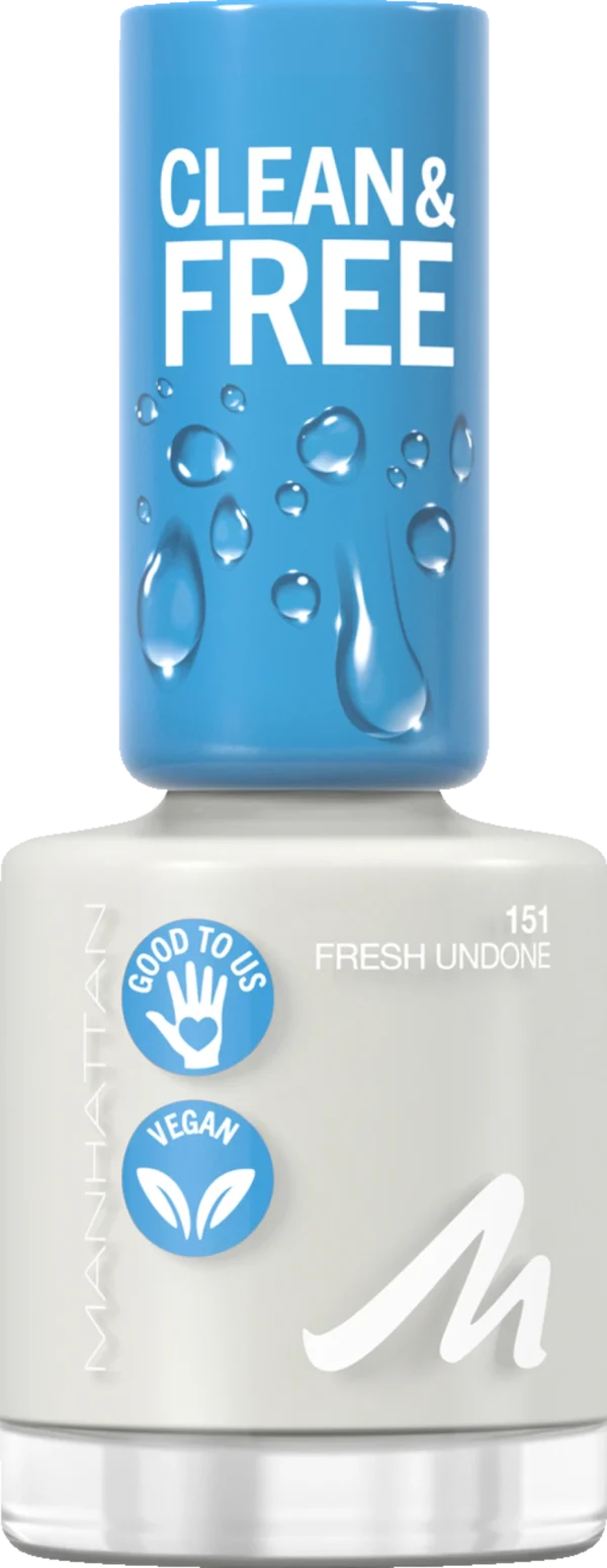 Manhattan Clean & Free Nail Polish 151 Fresh Undone 1