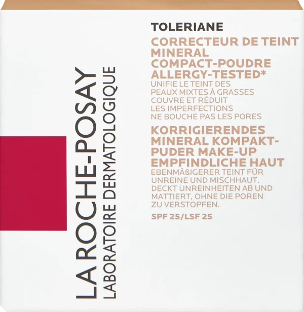 LA ROCHE-POSAY TOLERIANE Korrigierendes Mineral Kompakt-Puder Make-up 13 Sand Beige 1