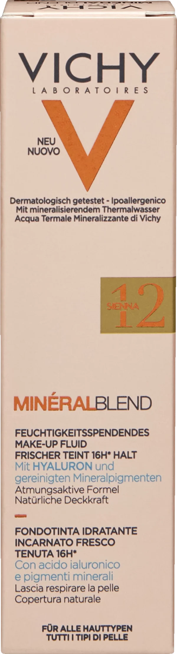 VICHY MINÉRALBLEND Feuchtigkeitsspendendes Make-up-Fluid 12 Sienna 1