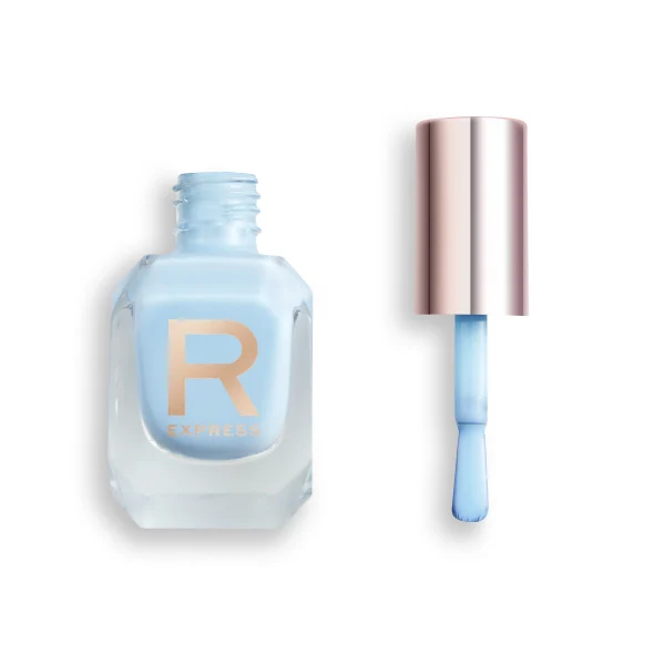Revolution Makeup Revolution Express Nail Varnish Aqua Blue 3