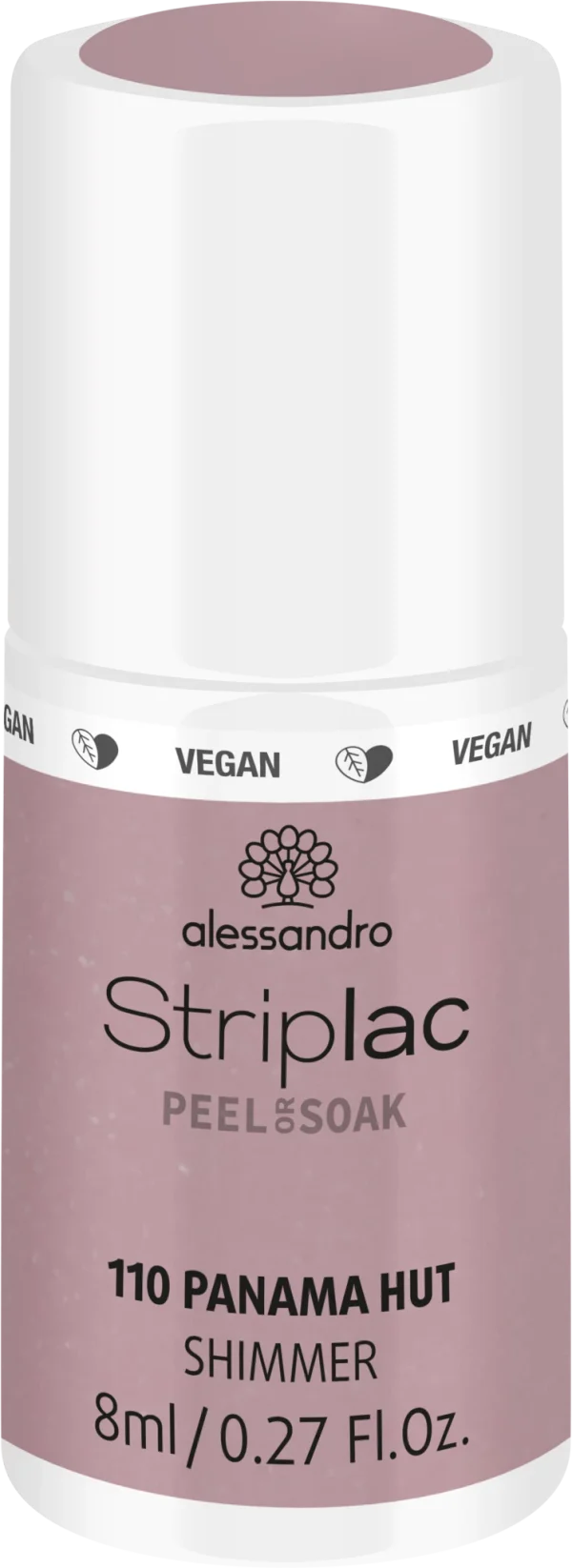 Alessandro STRIPLAC PEEL OR SOAK PANAMA HUT -VEGAN 1