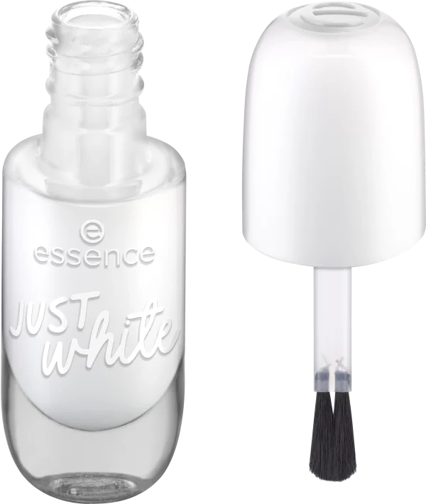 Essence Gel Nail Colour 33 – JUST White 3