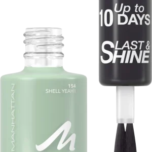 Manhattan Last & Shine Nail Polish, Farbe 154 Sheel Yeah!! 7