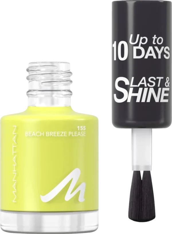 Manhattan Last & Shine Nail Polish, Fb. 155 3