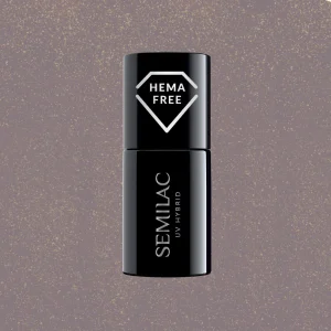 375 UV Nagellack Hybrid Semilac Shimmer Stone Agate 6