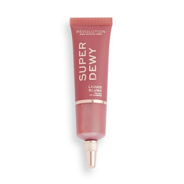 Revolution Makeup Revolution Superdewy Liquid Blush You Got Me Blushing 3