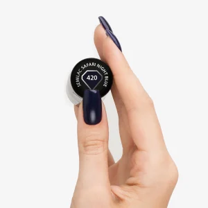 Semilac UV Nagellack 420 Safari Night Blue 7